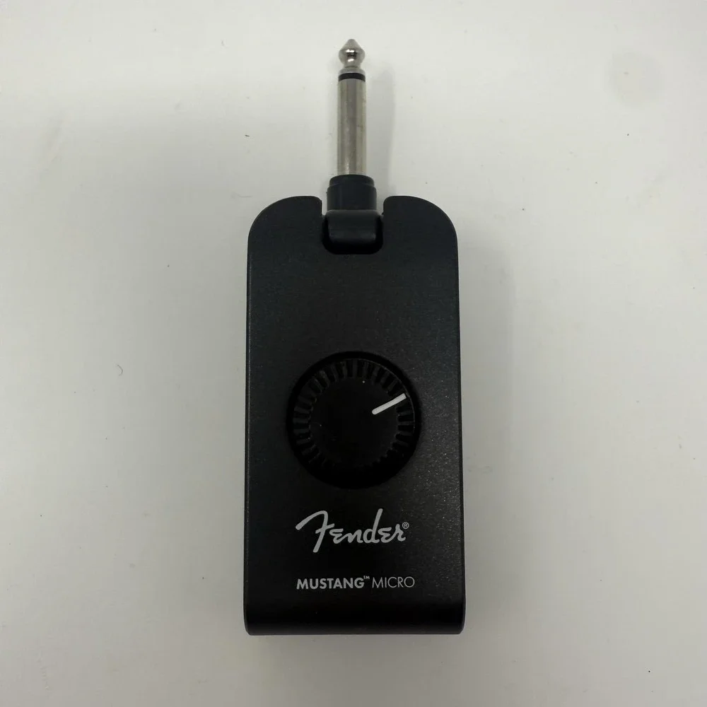 Fender‎ Mustang Micro Guitar Headphone Amp USB-C Bluetooth Processor Black Used